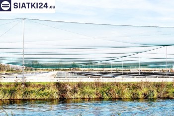 Siatki Barlinek - Siatka ochronna na zbiornik z rybami, efektywne zabezpieczenie przed ptakami dla terenów Barlinka