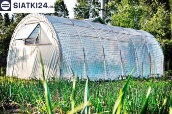 Siatki Barlinek - Zabezpieczenie foli na tunelu dla uprawy warzyw przed wiatrem dla terenów Barlinka