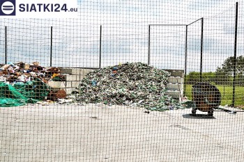 Siatki Barlinek - Siatka zabezpieczająca wysypisko śmieci dla terenów Barlinka